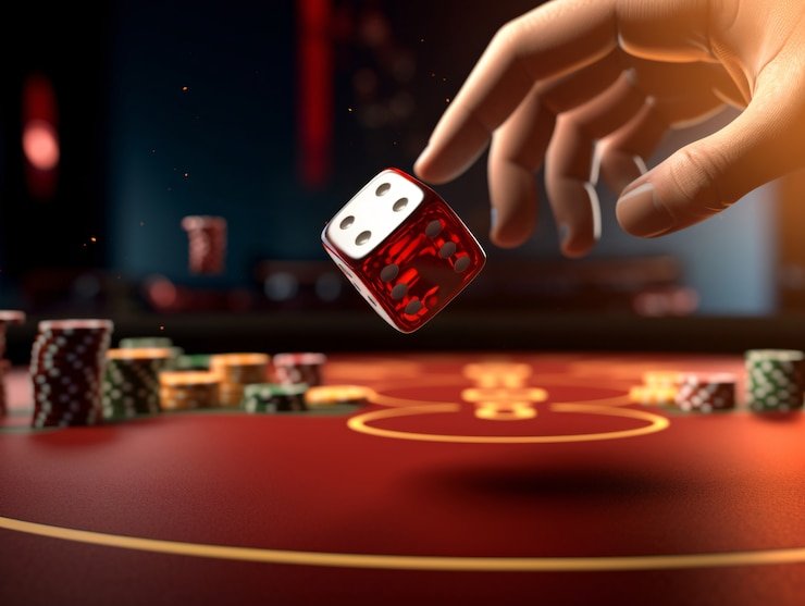Layar permainan Dragon Tiger surga5000 dengan dealer langsung dan tombol taruhan di bawah